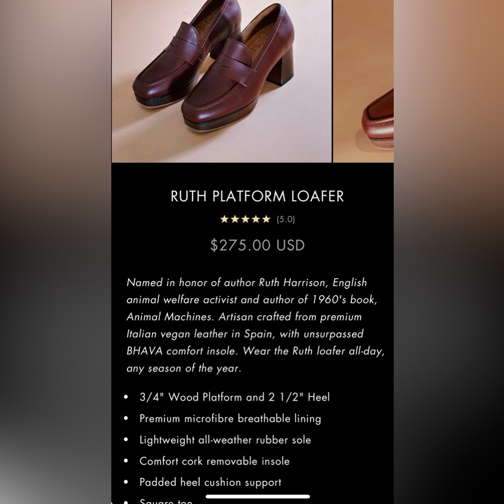 Bhava Ruth Loafer Brown 38
